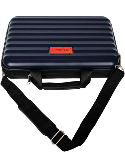 Пластиковый кейс для ноутбука 15.6 - 16 дюймов Optimum, темно-синий