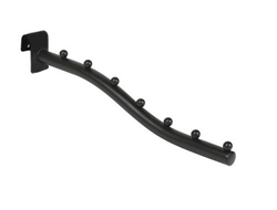 MB-U007 Кронштейн на овальную трубу 7 шариков черный