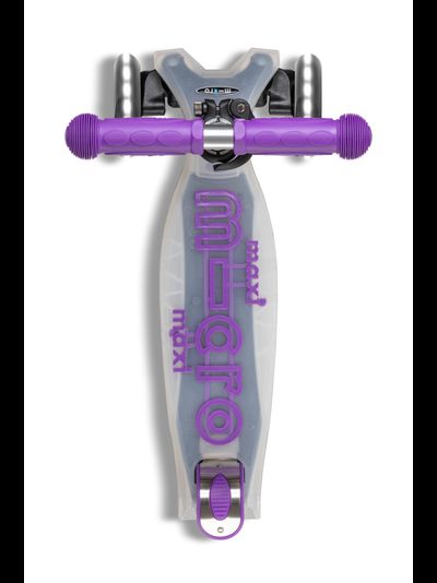 Самокат Maxi Micro Deluxe Flux LED Сиреневый