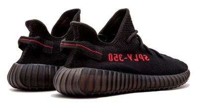 Adidas Yeezy Boost 350 V2 Black Red (Non-Reflective)