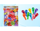 4627096742810	  Воздушные шарики:цвет в ассортименте,  МС-3441,  металлик,в упаковке 100 шт.размер №12