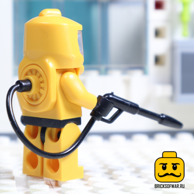 Конструктор фигурки Зомби солдат в защитном костюме, совместим с Лего