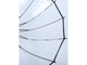 Зонт-трость Прозрачный купол, 16 спиц
