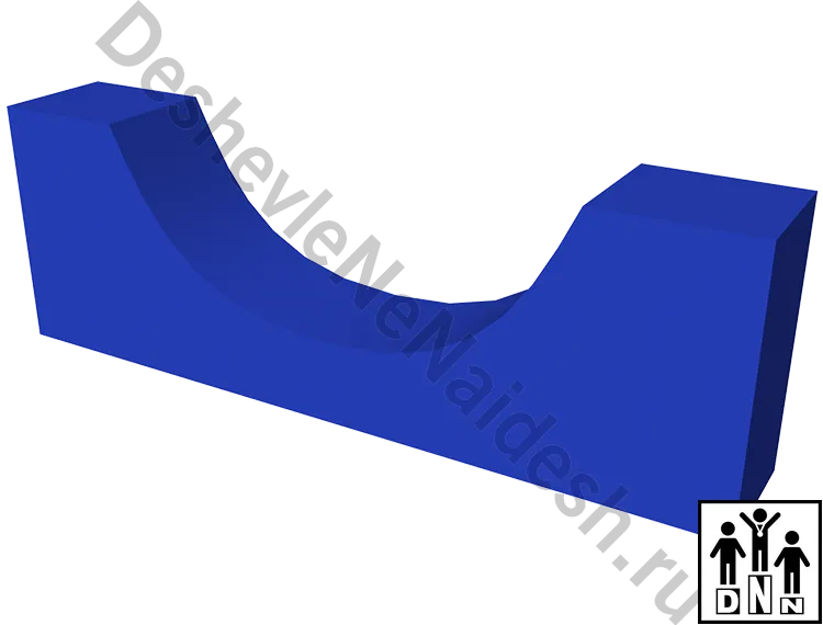 Мягкий модуль мост 900x300x150