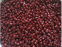Бисер Китайский №12-320В темно-бордовый, 50 грамм