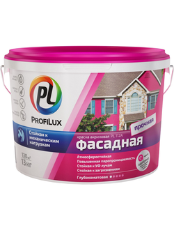 Краска ВД ProfiLux PL-112А ФАСАДНАЯ морозостойкая