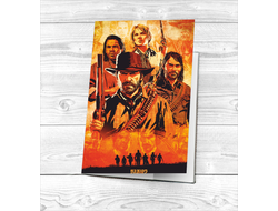 Обложка на паспорт RED DEAD REDEMPTION 2,РЕД ДЕАД РЕДЕМПТИОН 2 №1