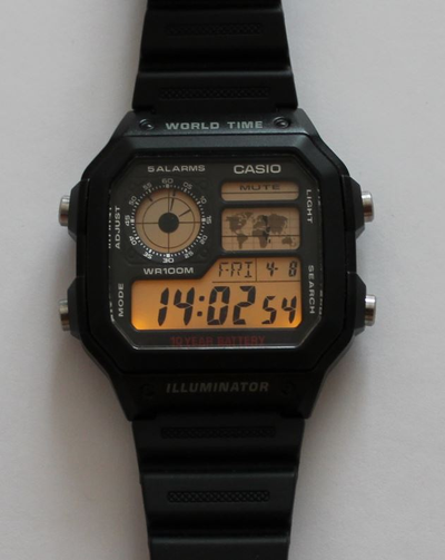 Часы Casio AE-1200WH-1A