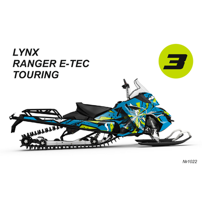 Наклейки на снегоход Lynx Ranger REX 2017 2018 #1022