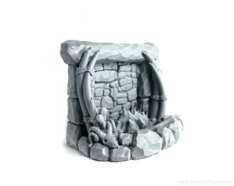 Trolls fireplace