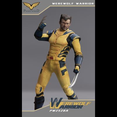 ПРЕДЗАКАЗ - Росомаха, Логан ("Дэдпул и Росомаха") - Коллекционная фигурка 1/12 SCALE Werewolf Warrior Regular version (PW2528A) - PWTOYS ?ЦЕНА: 14600 РУБ.?