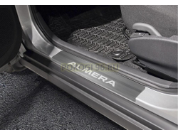 Накладки на пороги для Nissan Almera 2013-