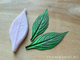 Молд «Лист бальзамина #2» (ELF_decor)