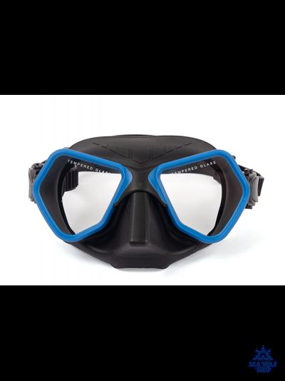 Маска для дайвинга Scuba Brothers TRITON BLACK/BLUE