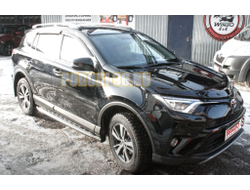 Пороги OEM на Toyota Rav4 (2015-2019)