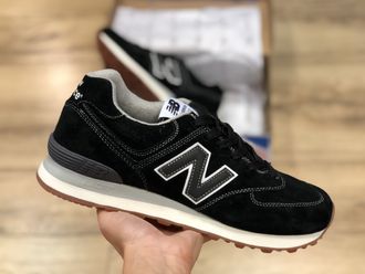 Кроссовки New Balance 574 black/grey