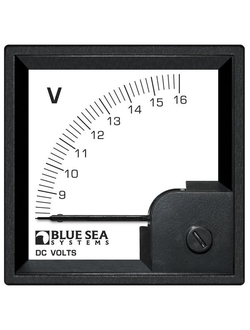 Аналоговый вольтметр Blue Sea DIN Meters 1050 8 - 16 В