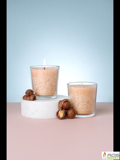 Ароматическая свеча с ароматом "Орех в шоколаде"