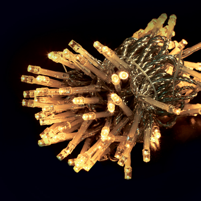 Гирлянда "Нить" 24v, 48 LED, 5м желтый цвет