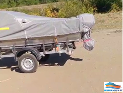 Тент на лодку WYATBOAT 390 DCM