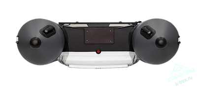 Лодка ПВХ Мастер Лодок Таймень NX3400НДНД Pro "Комби" Св.Серый / Графит