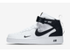 Nike Air Force 1 ’07 LV8 sport Белые с черным