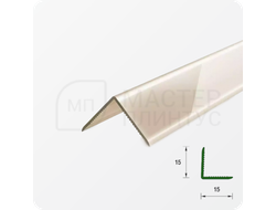 УГОЛ ДЕКОРАТИВНЫЙ 10Х10 УП 01-27.2700.501Л СЕРЕБРО (матовый)