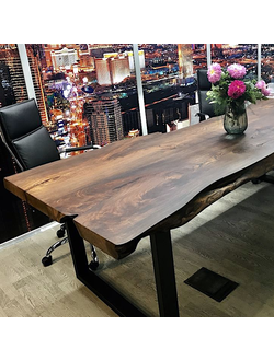 слэб, стол река, карагач, дуб, клен мебель на заказ, стол из слэба, мебель для ресторана, столешница