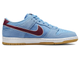 кроссовки Nike Dunk Low голубые DQ4040-400 вид сбоку