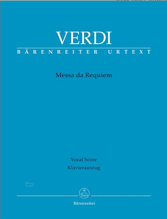 Verdi. Messa da Requiem für Soli, gem Chor und Orchester Klavierauszug