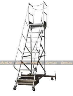 Лестница с площадкой ЛС-3.0 консоль