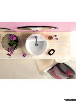 Раковина на столешницу Cersanit CASPIA RING 44