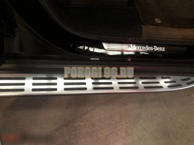 Пороги ОЕМ для Mercedes-Benz GLS-klasse I (X167) 2019-