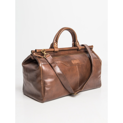 Кожаный саквояж Otranto Premium brown (арт. 4006-63)