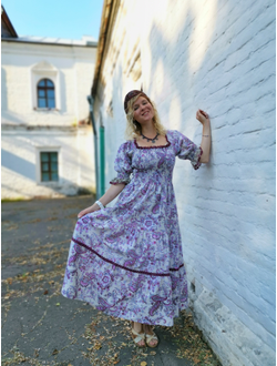 Платье "Черничное"