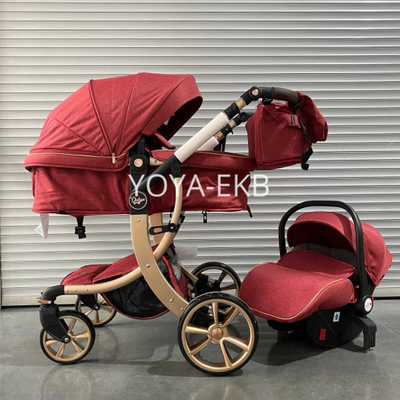 Детская коляска 3 в 1 Darex Красный