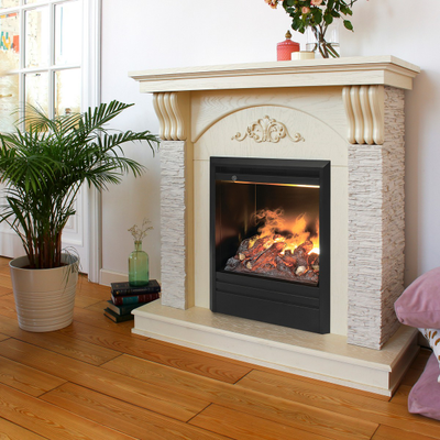 камин электрический Corfino WT с очагом 3D Olympic