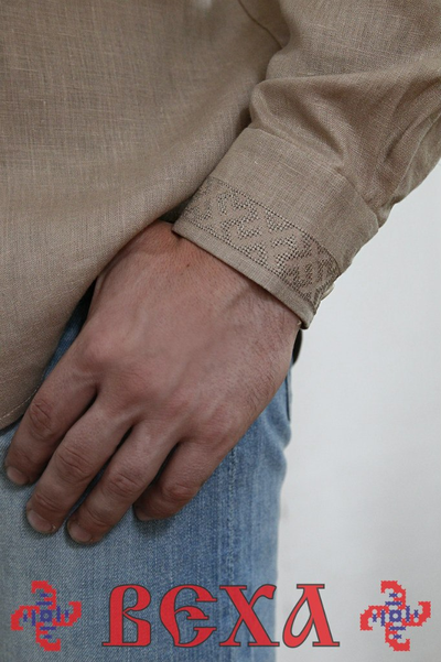 Сорочка  "Здравушка" отложный ворот