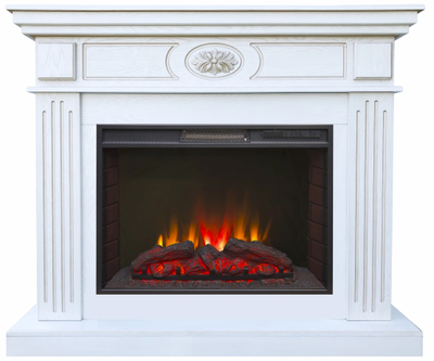 Электрокамин Бруклин WT с очагом Sparta 25.5 LED