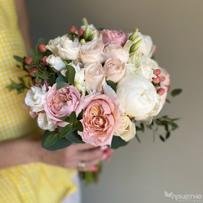 Букет невесты & Бутоньерка № 1361