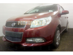 Защита радиатора Ravon Nexia R3 2016- black верх