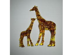 Магниты жирафы семья