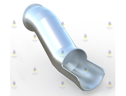 2.1000.01 Горка 1000 туннельная прямая