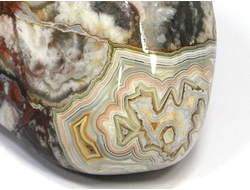 Агат кружевной, узорчатый, "Крэйзи лейс"