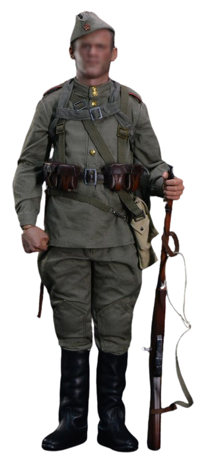 Комплект красноармейца в Берлине (с винтовкой) - Коллекционный КОМПЛЕКТ 1/6 WWII Soviet Army Occupied Berlin 1945 Accessories Set (BGM-005A) - BGM