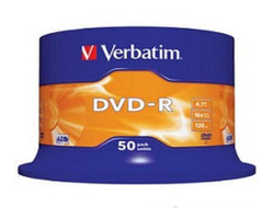 Verbatim Диски DVD-R 50 шт
