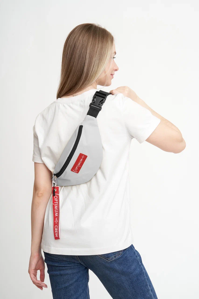Сумка на пояс Optimum Mini RL, белая