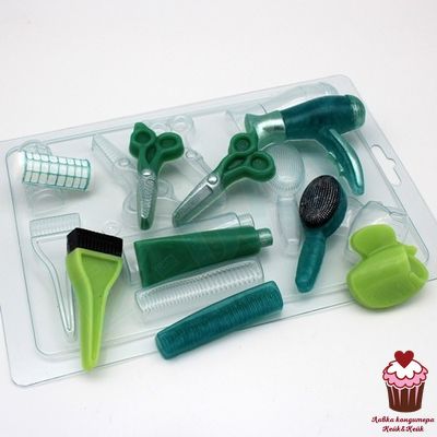 Форма пластик Парикмахерские мини