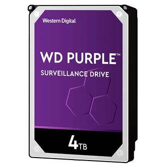 ЖЕСТКИЙ ДИСК HDD 4TB WESTERN DIGITAL PURPLE SATA 6GB/S 5400RPM