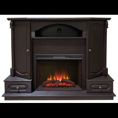 Электрокамин Вилс BL с очагом Sparta 25.5 LED